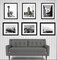 Framed Black and White Photography Art Set of 6 - New York City Collection